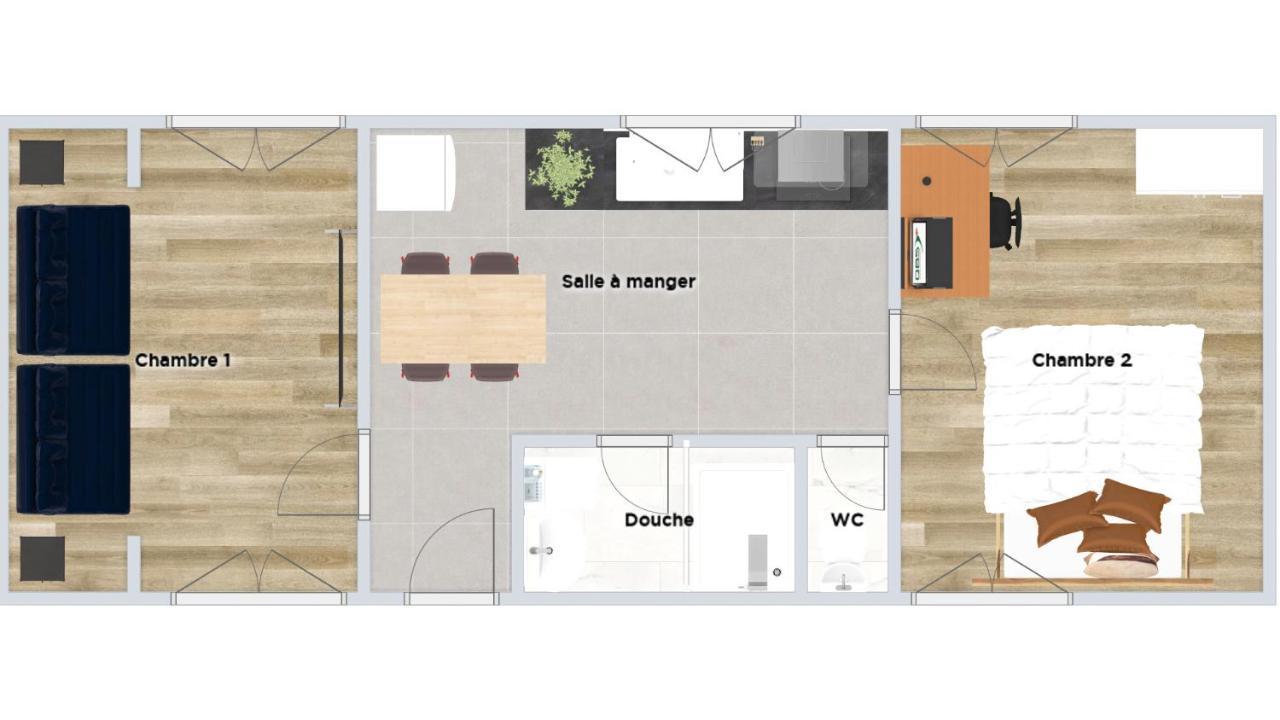 Silver&Gold House Pro & Family Ivry-sur-Seine Exterior foto